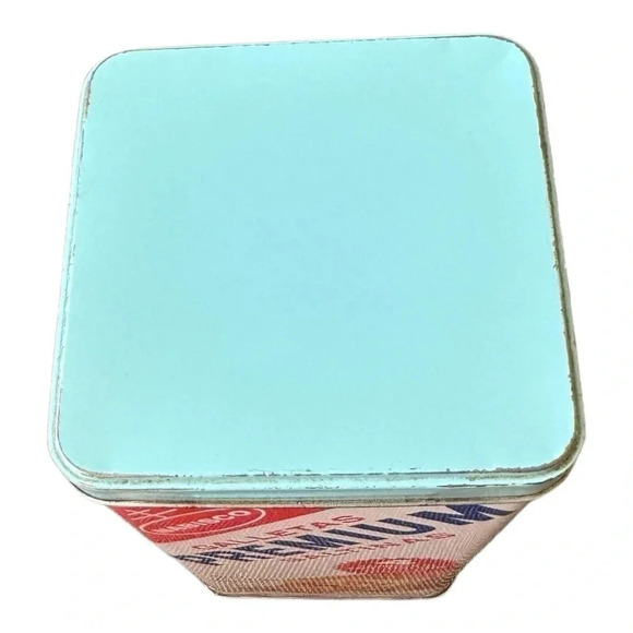 Bilingual 1960's Premium Nabisco Tin - Picture 5 of 6